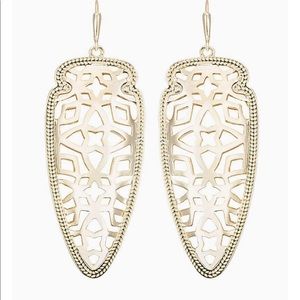 Kendra Scott Sadie arrowhead statement earrings